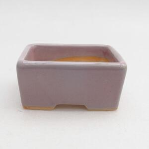 E-bonsai Keramická bonsai miska 8,5 x 7 x 4 cm růžová