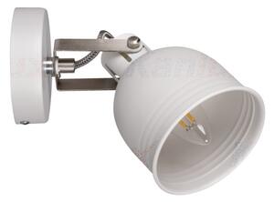 KANLUX Nástěnné přisazené svítidlo DERATO, 1xE14, 8W, kulaté, bílé 35641