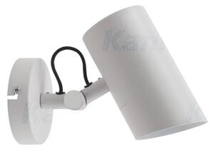 KANLUX Nástěnné bodové svítidlo AGZAR EL, 1xE14, 5W, kulaté, bílé 36255