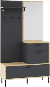 ŠATNA, 113/197/40 cm Carryhome - Online Only šatny & botníky, Online Only