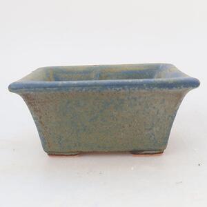 E-bonsai Keramická bonsai miska 8,5 x 6 x 4 cm modrá