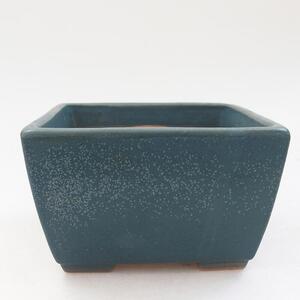 E-bonsai Keramická bonsai miska 11 x 11 x 7 cm modrá