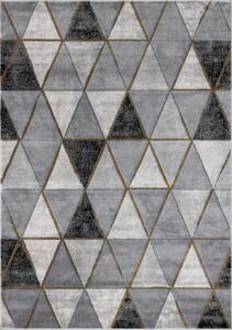 Jutex kusový koberec Mramor A0104 140x200cm šedý