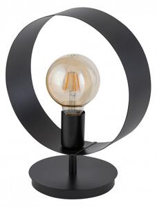 SIGMA Stolní moderní lampa HAPPY, 1xE27, 60W, kruhová, černá 50276