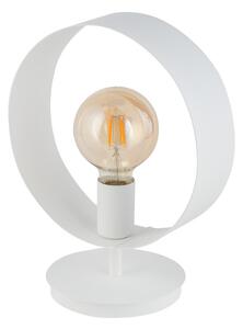 SIGMA Stolní moderní lampa HAPPY, 1xE27, 60W, kruhová, bílá 50280