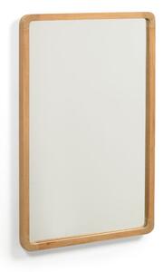 Nástěnné zrcadlo s dřevěným rámem 45x70 cm Shamel – Kave Home