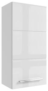 ZÁVĚSNÁ SKŘÍŇKA, vysoce lesklá bílá, bílá, 34/70/23 cm MID.YOU - Koupelnové série, Online Only