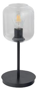SIGMA Stolní moderní lampa SHINE, 2xE27, 60W, černá/čirá 50258