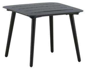 Odkládací stolek Lina, černý, 40x40
