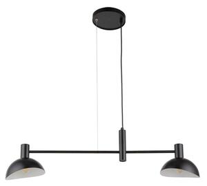 SIGMA Závěsné moderní osvětlení na lanku ARTIS, 2xE14, 40W, černé 40525