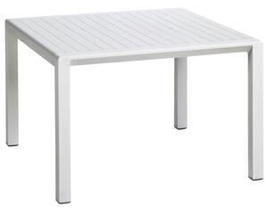 Nardi Bílý plastový zahradní stolek Aria 60 x 60 cm