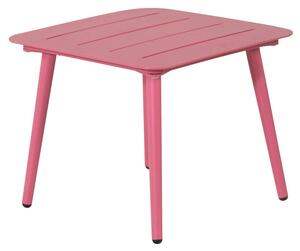 Odkládací stolek Lina, růžový, 40x40