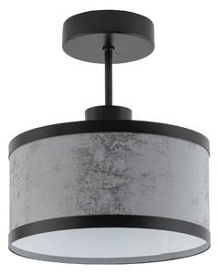 SIGMA Přisazené moderní osvětlení GLORY, 1xE27, 60W, kulaté, černá/stříbrná 40512