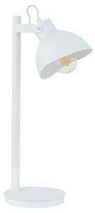 SIGMA Stolní industriální lampa FLOP, 1xE27, 60W, bílá 50325