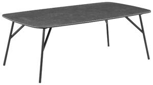 KONFERENČNÍ STOLEK, šedá, černá, kov, sklo, keramika, 110/60/40 cm Xora - Konferenční stolky, Online Only