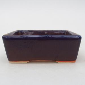 E-bonsai Keramická bonsai miska 10 x 7 x 3,5 cm fialová