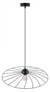 SIGMA Závěsné designové svítidlo PANAMA, 1xE27, 60W, kulaté, černé 32414