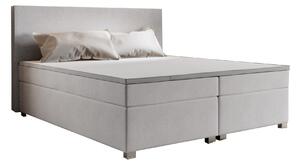 Manželská postel Boxspring 180 cm Simon (béžová) (s matrací, bez úložného prostoru). 1047340