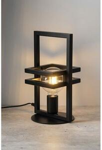 SIGMA Stolní moderní lampa MERCI, 1xE27, 60W, hranatá, černá 50320