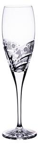 Onte Crystal Bohemia Crystal ručně broušené sklenice na šampaňské Kometa 150 ml 2KS
