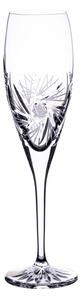 Onte Crystal Bohemia Crystal ručně broušené sklenice na šampaňské Větrník 150 ml 2KS
