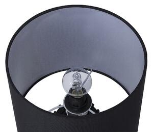 Černá stolní lampa CARRION