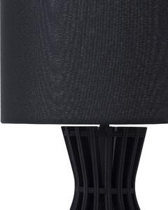 Černá stolní lampa CARRION