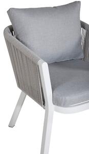 Jídelní židle Virya, 2ks, šedá