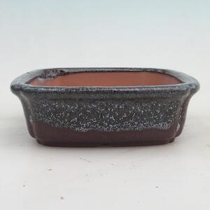E-bonsai Bonsai miska 15 x 15 x 4,5 cm vínovošedá
