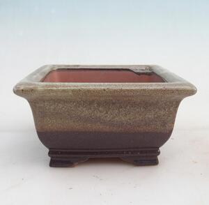 E-bonsai Bonsai miska 15,5 x 15,8 x 8 cm vínovohnědá