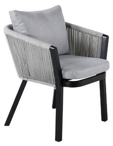 Jídelní židle Virya, 2ks, šedá