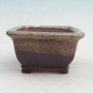 E-bonsai Bonsai miska 14 x 14 x 8 cm vínovohnědá