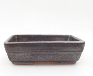 E-bonsai Keramická bonsai miska 9,5 x 7 x 2,5 cm kovová