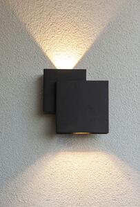 LUTEC Venkovní LED nástěnné osvětlení RIALTO, 14,5W, teplá bílá, bílé 5287901012