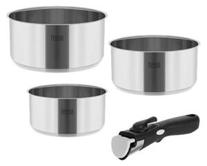 Sada hrnců TEESA Cook Expert Single Hand TSA0148 3ks