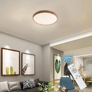 TOP-LIGHT LED stropní svítidlo na dál. ovládání VENDO 40 RC, 36W, teplá-studená bílá, 39cm, hnědé Vendo 40 RC