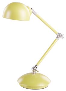 Kancelářská lampa, nastavitelná, žlutá, 60 cm, HELMAND