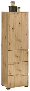 MIDI SKŘÍŇKA, dub artisan, 40/134/32 cm MID.YOU - Koupelnové série, Online Only