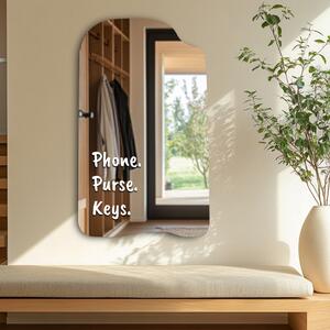 Samolepka na zrcadlo S31 – Phone. Purse. Key
