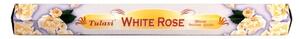 Tulasi Bílá růže - vonné tyčinky 20 ks