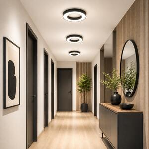 Immax NEO PASTEL SLIM Smart stropní svítidlo 60 x 7cm 53W černé Zigbee 3.0