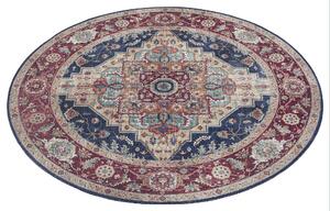 Nouristan - Hanse Home koberce Kusový koberec Asmar 104017 Indigo/Blue kruh ROZMĚR: 160x160 (průměr) kruh