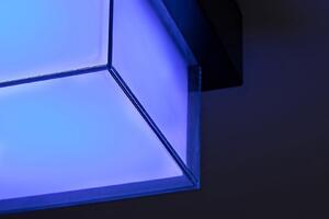 RABALUX Chytré venkovní LED nástěnné/stropní světlo DURBE, 10W, hranaté, černé 007247
