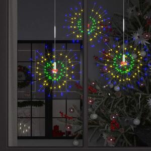 Venkovní vánoční ohňostroj vícebarevný 20 cm 140 LED diod 328608
