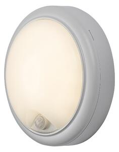 RABALUX Venkovní nástěnné LED světlo s čidlem HITURA, 15W, denní bílá, bílé 0077029