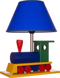 HELLUX Dětská stolní lampička ve tvaru lokomotivy, různobarvená 411.20.08
