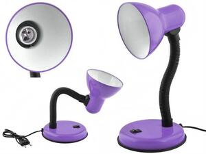 Verk 12254 Retro stolní lampička fialová