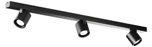 Stropní Lampa LIGHT-POINT, Focus L900, stmívatelné, Černá, Chodba, Hliník, Design
