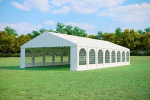 Párty stan 8x16m Max+ 2,6m - ohnivzdorný barva Bílá