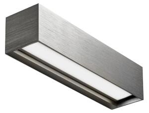 Nástěnná Svítidla LIGHT-POINT, Linea W2, stmívatelné, Šedá, Obývací pokoj, Hliník, Design